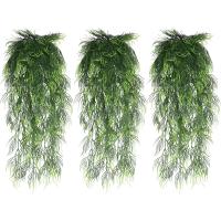 Plantas artificiales de ratán persa, colgante de enredo verde falso, plantas de plástico resistentes a los rayos UV para exteriores, decoración para fiesta de boda - details 5