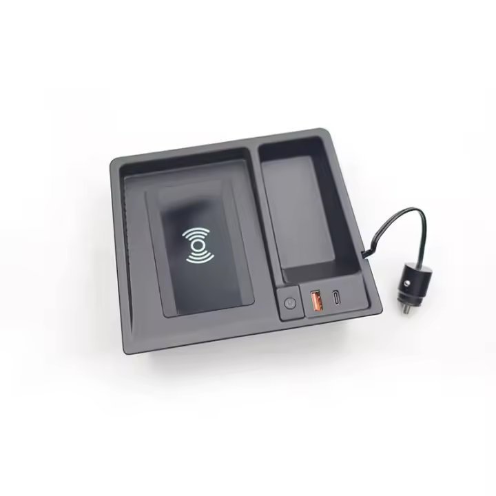 Cargador inalámbrico QI para automóvil Panel de carga rápida para teléfono móvil Accesorios de interior para Mitsubishi Xpander/ Xpander Cross 2024-2017 Normal goods Made in China - 1