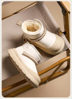 Botas de nieve nuevas para niño, engrosadas, grandes, zapatos de algodón, botas de niña - details 18