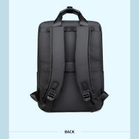Mochila multifuncional para ordenador portátil de 15,6 pulgadas, hombre de negocios de viaje para morral, resistente al agua, color negro, para estudiante - details 4