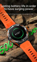 2025 Nuevo Modelo Reloj inteligente Militar Multifuncional Para Hombres Y Mujeres Pantalla AMOLED De 1,53 Pulgadas Equipada Con llamada De Linterna LED Asistente De Voz 100 + Modo  Deportivo Asistente De Salud Brújula  Lmpermeable Batería De 500Ma - details 13