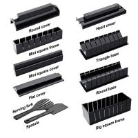 Kit de herramientas para hacer Sushi, utensilio antiadherente para Hacer bolas de arroz japonesas, molde para rollo de pastel, 3/10 piezas, nuevo - details 5