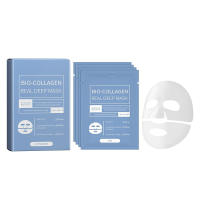 Máscara de Hidratación Profunda de Colágeno Bioabsorbente Anti-envejecimiento, Reafirmante, Nutritivo para Brillo de Piel 4Pcs/Box - details 5