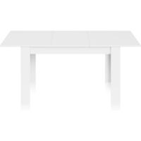 Mesa de Comedor Extensible Diseño Rectangular Danna Acabado en Blanco Artik y Roble Canadian - details 22