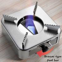Estufa de Alcohol, de acero inoxidable tipo cajón engrosado olla caliente, estufa pequeña y portátil para exteriores, uso doméstico - details 3