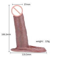 Embalaje privado SEXY Funda extensora reutilizable Funda con cabezal Funda para agrandamiento de pene Extensión para hombres Adultos Placer Retraso Eyaculación Juguetes sexuales masculinos - details 2