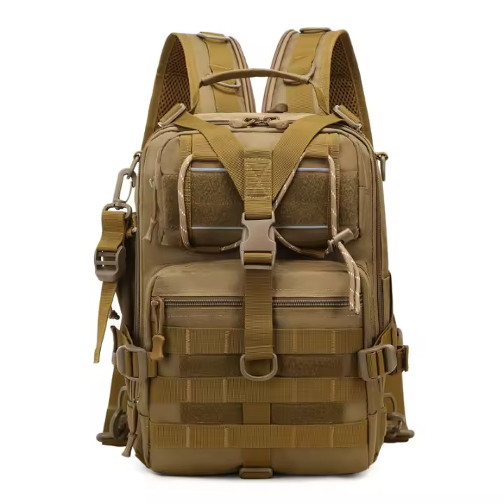 Bolsa de sillín de Camuflaje, bolsa táctica, mochila, bolsa de pecho, bolsa de fotografía multifuncional, bolsa cruzada, mochila de viaje al aire libre - 1