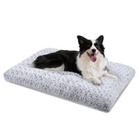 Cama de felpa suave y lavable para perro, cama esponjosa y transpirable para mascotas pequeñas y medianas - details 4