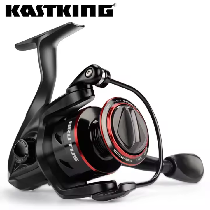 KastKing-carrete de pesca giratorio Brutus superligero, arrastre máximo de 8KG, relación de engranaje 5,2: 1, bobina de pesca de carpa de agua dulce - 1