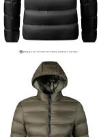 Chaqueta Parka de Invierno para Hombres Cálida, Gruesa, A Prueba de Viento, Moda Casual Elegante - details 7