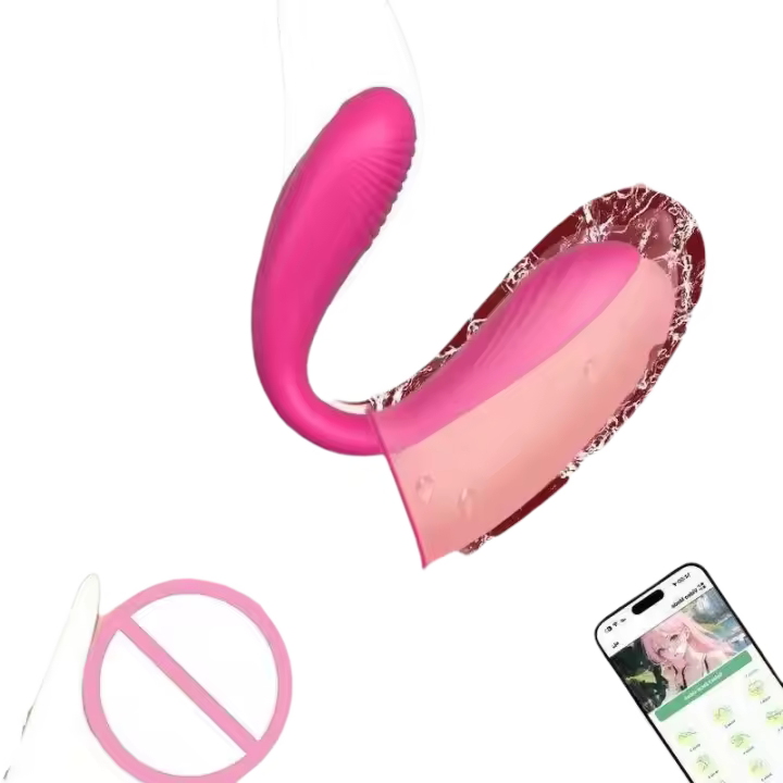 Vibrador Dual Wearable Control APP Bluetooth Estimulación Clitoris y Punto G para Mujeres - 1