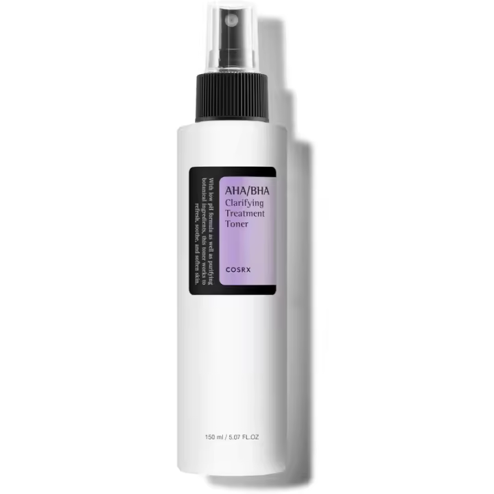 Tónico COSRX AHA/BHA 5,07 onzas líquidas/150 ml, el spray de exfoliación facial es adecuado para cabeza blanca, poros y piel desigual, tónico, - 1