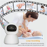 Cámara de Seguridad Vigilabebés HD Pantalla IPS de 5 Pulgadas Giratorio Mult ángulo Zoom 10X - details 4
