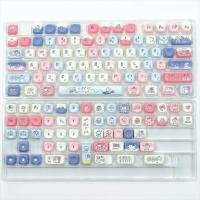 First love theme keycap QX3 Profile Five-Sided Sublimation Round ball cap for nical Keyboard Cherry MX Switches - details 4
