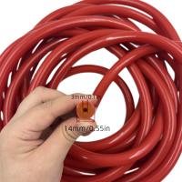 Tubo de goma para pesca subacuática, látex elástico bajo el agua, arpón, equipo al aire libre, buceo, 3x14mm - details 1