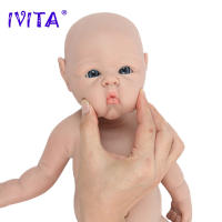 Muñeca de Silicona IVITA 100% Cuerpo Completo 47cm, 3298g Juguete Suave para Niños - details 15