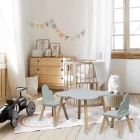 Muebles de Habitación Infantil Marrón Claro Blanco, MDF, Estilo Nórdico - Tamaño: 44 x 60 x 60 cm / 50 x 25 x 25 cm - details 15