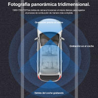 Grabadora de conducción Full HD, dispositivo con lente infrarroja, 1080P, 3 cámaras - details 4