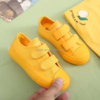Nuevos zapatos casuales coloridos antideslizantes de goma planos para niñas lindas a la moda 25-38 lona de bajo precio - details 1