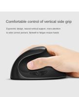 BTS-908-ratón vertical recargable inalámbrico, receptor ergonómico de 2,4G, USB 1600 DPI ajustable - details 5