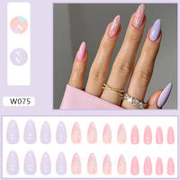 Uñas artificiales de estilo dulce extraíbles con pegamento, Gel de gelatina, regalo maravilloso para su esposa y novia - details 7