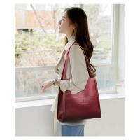 Bolso de hombro de cuero suave para mujer, bolsa de mano grande y sencilla de diseñador de lujo, nueva tendencia, 2023 - details 21