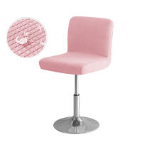 Cubierta de Silla Giratoria de Club a Prueba de Agua Tela Impermeable Pequeña y Elástica para Asiento Corto Fabricada en Poliéster Spandex - details 11