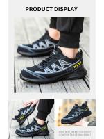 Safety Shoes Men With Steel Toe Cap Anti-smash Men Work Shoes Sneakers Light Puncture-Proof Indestructible Shoes - details 9