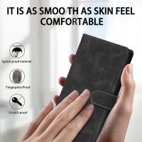 Funda de cuero con tapa magnética con soporte para tarjetas tipo billetera para Xiaomi Poco X7 X6 Pro X5 M5s C50 C40 X4 Pro M4 Pro X3 NFC F3 11T 12 Lite 12T - details 2