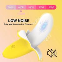 Vibrador de Dildo de Mini Banana para Mujeres Estimulador de Clítoris Vagina y Anal Juguetes Sexuales para Adultos Marca Kaelynn - details 20