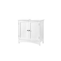 Armario de Baño, Armario de Baño Estrecho, Armario de Almacenaje, Armario Pequeño, con Cajón, Puerta de Persiana, para Baño, Salón, Dormitorio, 30 x 32 x 87 cm, Blanco BBC43WT - details 3