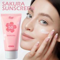 Sakura Crema Protectora Solar Bloqueador Solar Facial Spf50 Hidratante y Blanqueador - details 1
