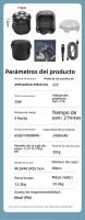Nueva Cortadora de Cabello Magnética Afeitadora Eléctrica para Lavar Todo el Cuerpo 6 Cabezas - details 1