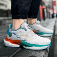 2024 zapatos casuales para hombres a prueba de golpes cómodos al aire libre correr Fitness entrenamiento ejercicio zapatillas Size38-45 - details 5