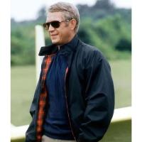 Chaqueta americana Harrington G9 pilot con cuello levantado para hombre, primavera 2024 - details 5