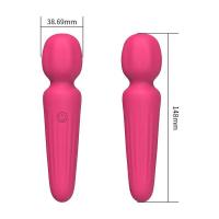 Mini varilla recargable masajero suave completo de silicona varilla vibrador multimodo vibrador adulto juguete sexual para mujeres - details 5