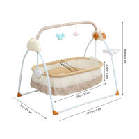 Columpio eléctrico para bebé, cuna infantil, silla basculante, capacidad de carga de 25kg - details 0
