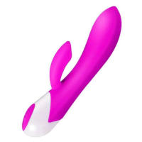 10-frecuencia flexible conejo vibrador palo fuerte duradero vibración de silicona masajero G punto clitoris estimulador del clítoris juguete sexual adulto producto sexual - details 16
