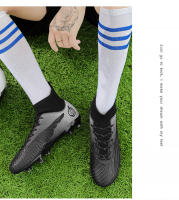 Zapatos de fútbol de alta calidad para hombres, botines de fútbol para niños pequeños, zapatillas de entrenamiento de fútbol de cuero, zapatos de tacos de fútbol al aire libre - details 19