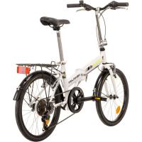 Bicicleta Plegable de 20 Pulgadas 6 Velocidades Adecuada para Hombres y Niños Guardabarros - details 8