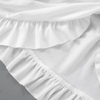 Elegante Vestido Bodycon con Volantes Manga Larga, Giro de Volantes, Vestido Mini para Mujer en Otoño Moda de Fiesta en Club Elegante - details 7