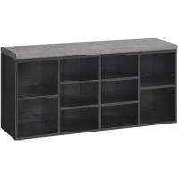 Cojín Acolchado10 con 10 Compartimentos Ajustables Negro Linoso LHS010B07 - details 0