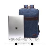Mochila de lona Vintage para hombre, bolso de hombro de viaje de gran capacidad, mochilas escolares para adolescentes, mochila para ordenador portátil - details 1
