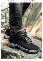 Botas de senderismo antideslizantes para hombre, zapatos de acampada al aire libre, senderismo y Trekking con cordones, zapatillas de caza y escalada, gran oferta - details 21