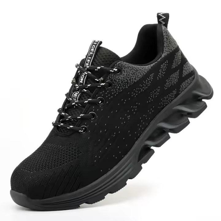 Zapatos de seguridad para el trabajo para hombre, calzado especial antipinchazos, antideslizante, para exteriores, para construcción - 1