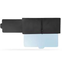 El control deslizante polarizado con cremallera para automóvil, la extensión con lente de PC y la visera lateral brindan una conducción segura para la mayoría de los automóviles. - details 1
