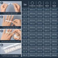 Anillo de Pareja ZhongT con Rayas Doradas de Acero Inoxidable para Mujeres y Hombres Joyería de Mano de Moda Accesorios de Metal - details 0
