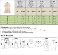 Elegante Vestido Plisado a Rayas para Mujer Minivestido de Manga Corta Beige Moda de Verano y Otoño - details 0