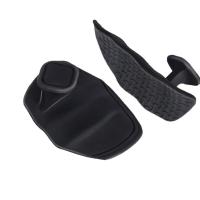 1 par de empuñaduras ergonómicas para levantamiento de pesas, guantes antideslizantes en forma de panal para entrenamiento, guantes de gimnasio, empuñaduras de palma de silicona suave - details 5