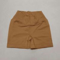 Crossover mujeres deporte gimnasio entrenamiento correr cintura alta Yoga Push Up cadera sin costuras Fiess Shorts - details 7